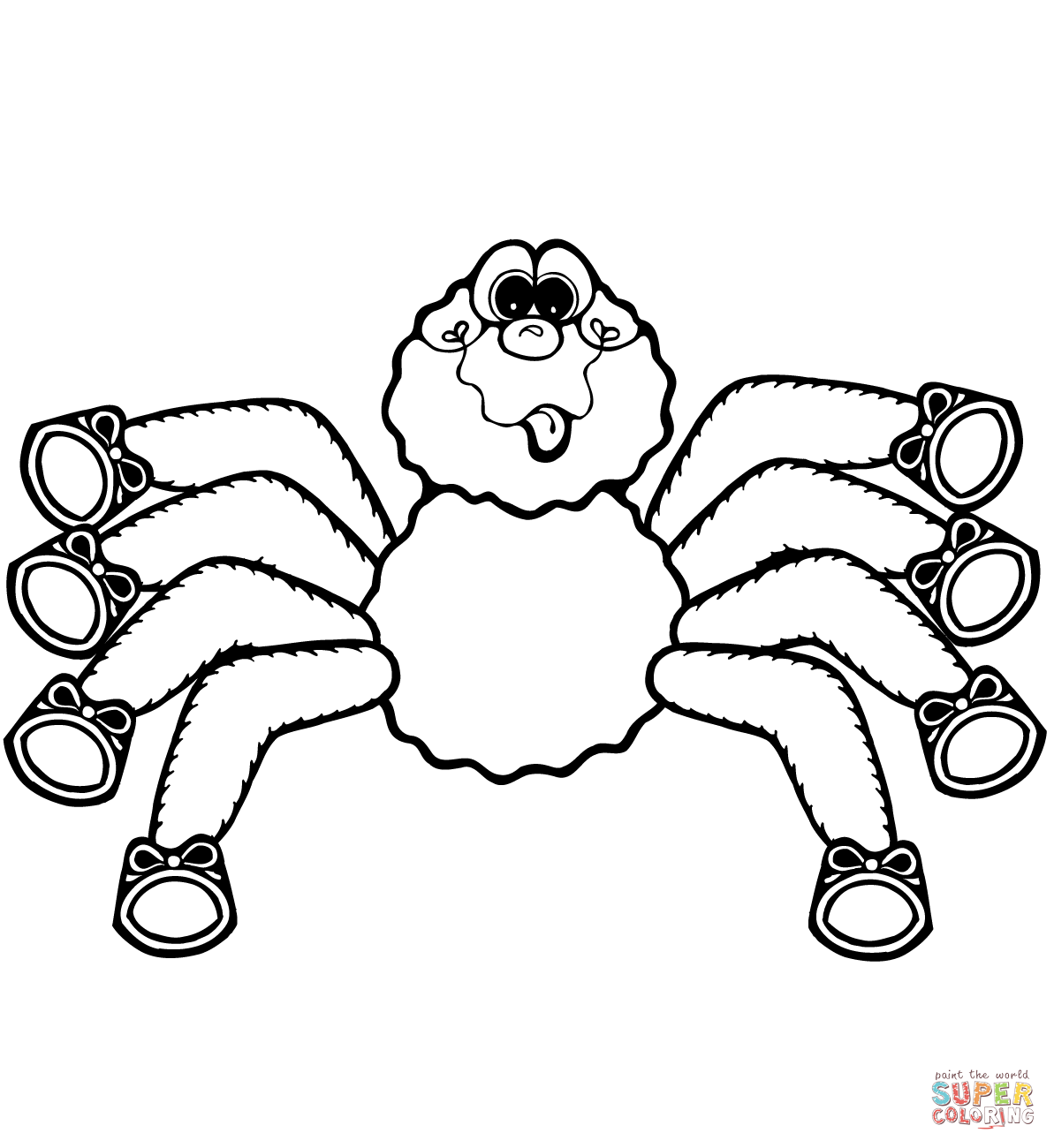 1545183164_cartoon-spider-1-coloring-page para colorir