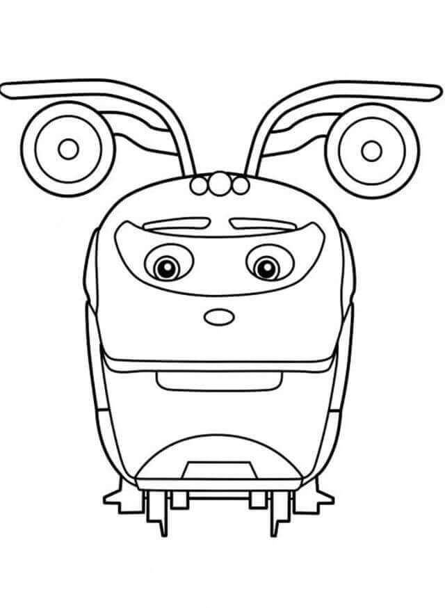 Acción Chugger de Chuggington para colorir