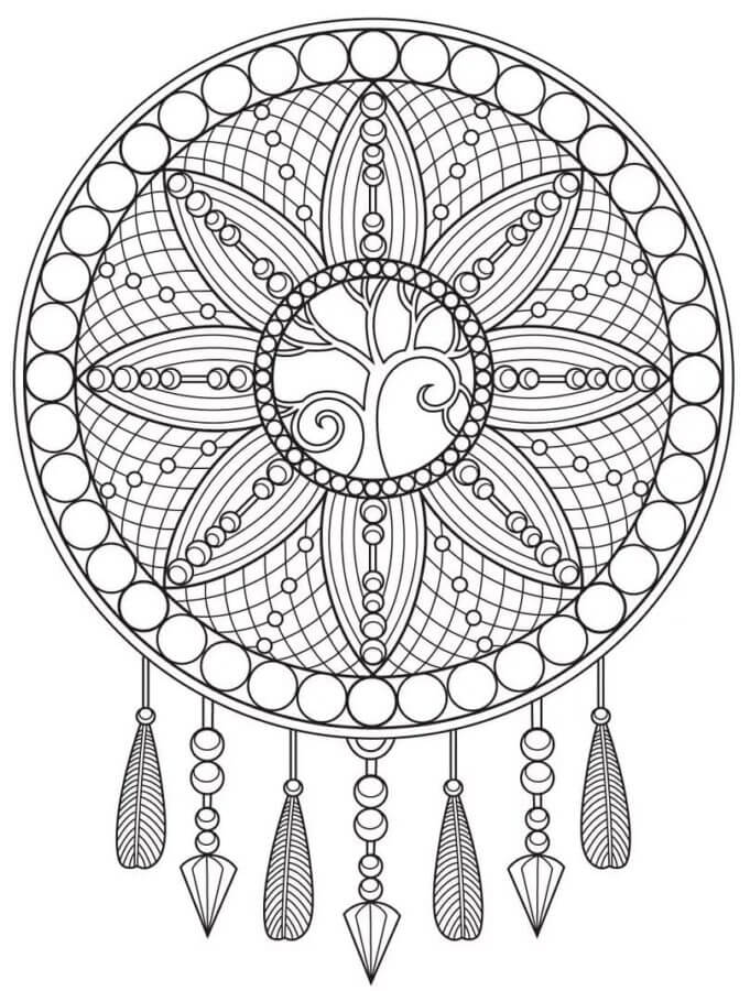 Dibujos de Amuleto Siberiano para colorear