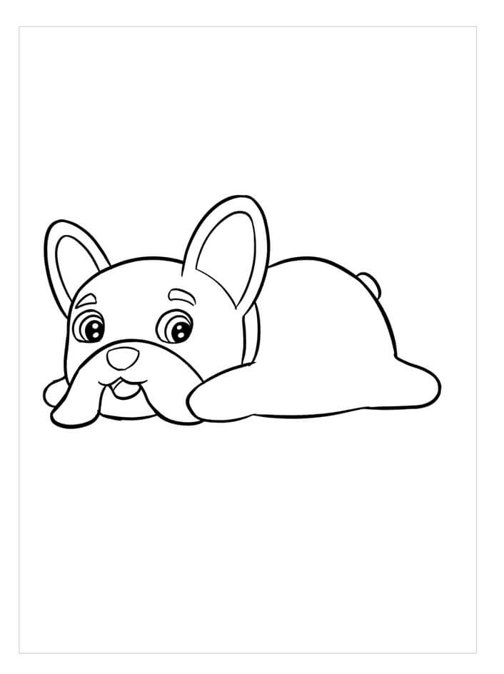 Dibujos de Bulldog Perfecto para colorear