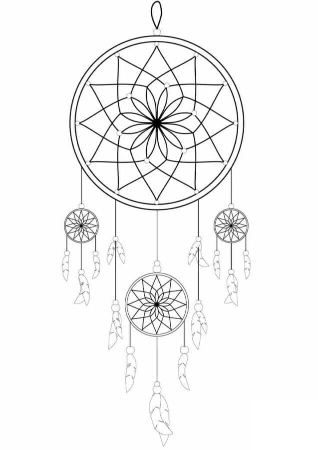 Dibujos de Cada tribu Tiene su Propia Forma De Amuleto para colorear