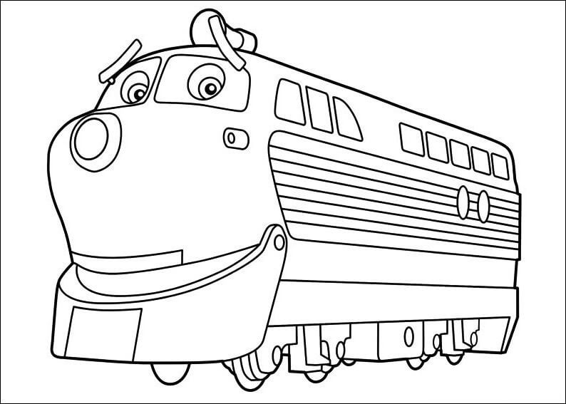 Dibujos de Chatsworth de Chuggington para colorear