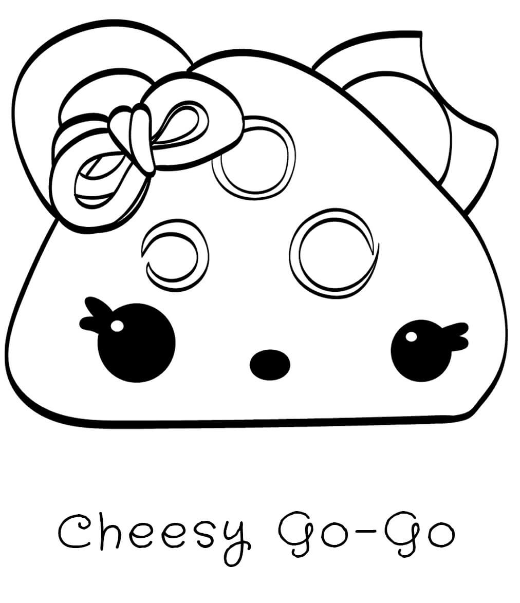 Dibujos de Chessy Go-go en Num Noms para colorear