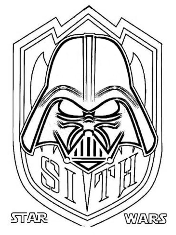 Dibujos de Darth Vader Fue Entrenado por el Mismísimo Emperador Palpatine para colorear