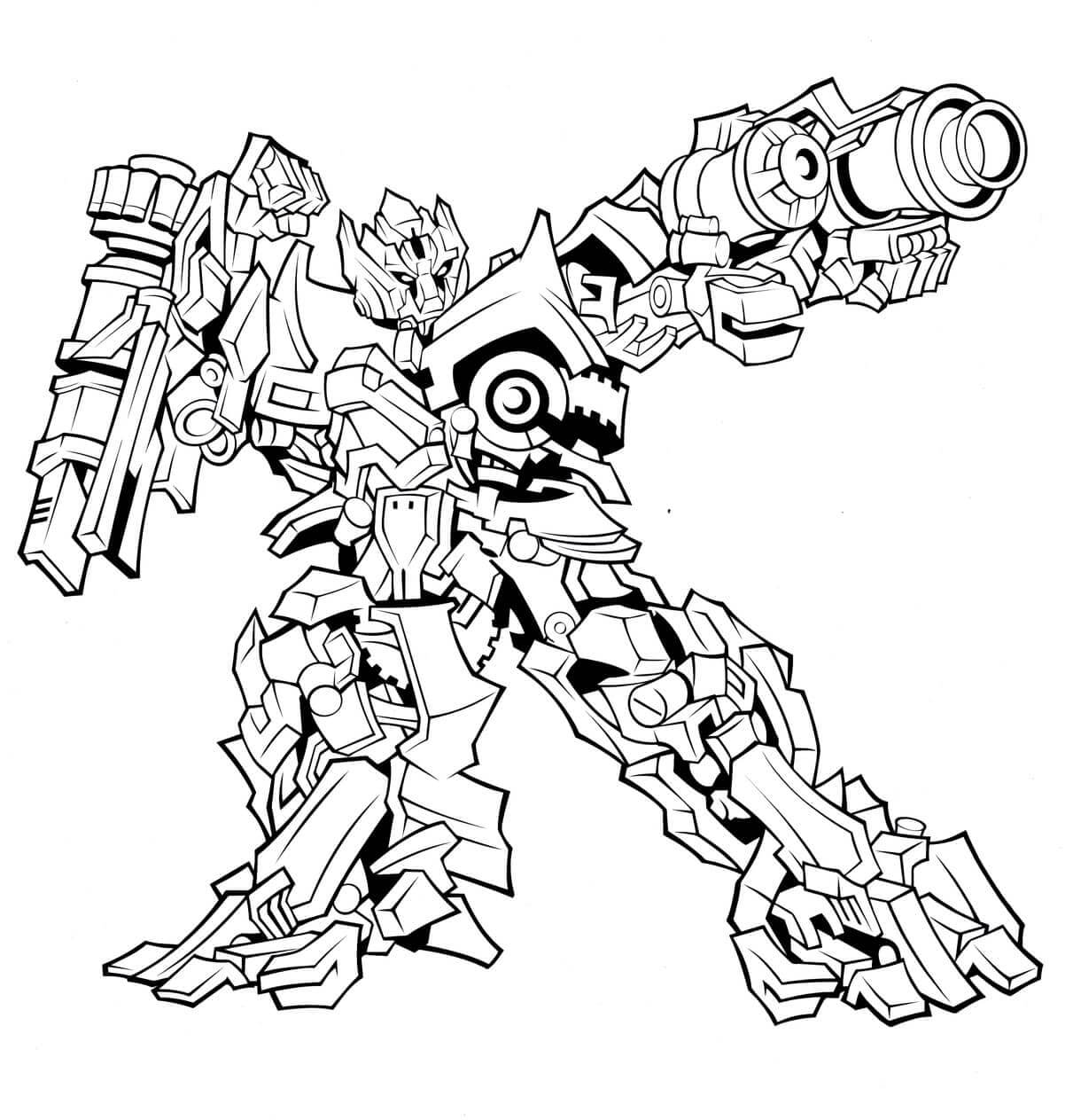 Dibujos de Decepticon Transformers para colorear
