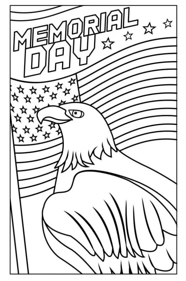 Dibujos de Día De La Memoria De Los Caídos para colorear