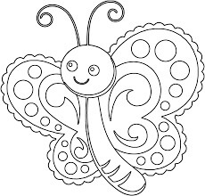 Dibujos de Dibujo De Mariposa para colorear