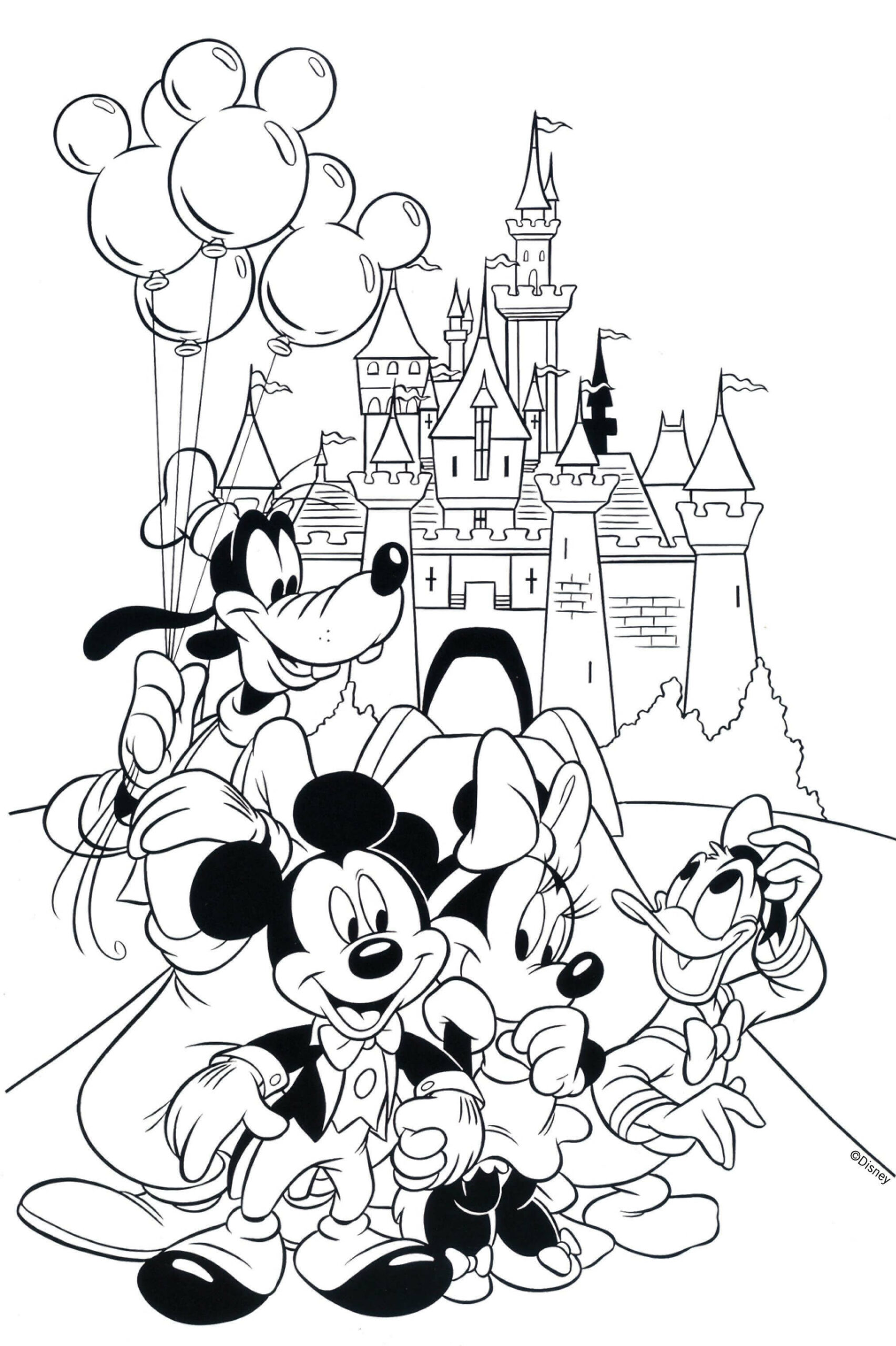 Disney Mickey y Amigos para colorir