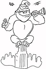 Dibujos de Donkey Kong en la Ciudad para colorear