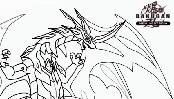 Dibujos de Dragonoid Colossus para colorear
