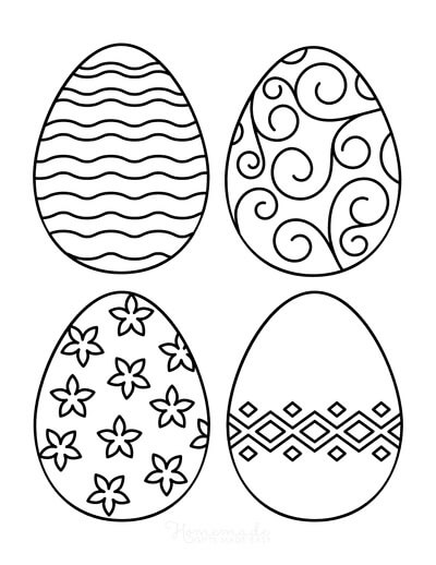 El huevo es para Adultos para colorir