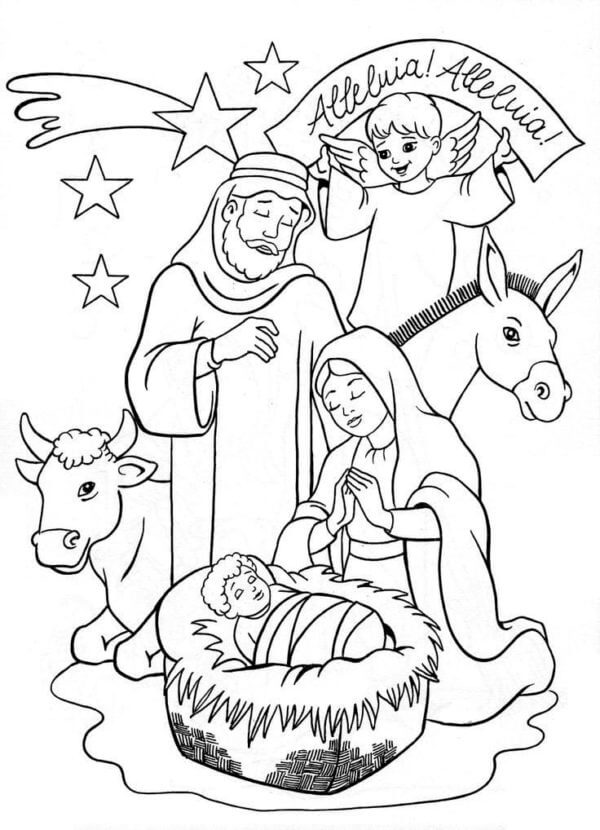 Dibujos de Gran Fiesta Ortodoxa para colorear