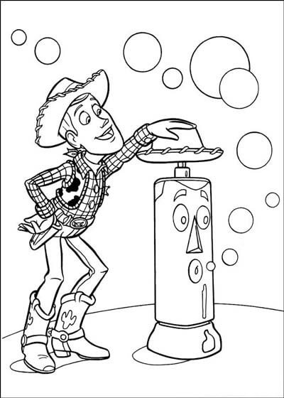Dibujos de Gran Woody y Amigo para colorear
