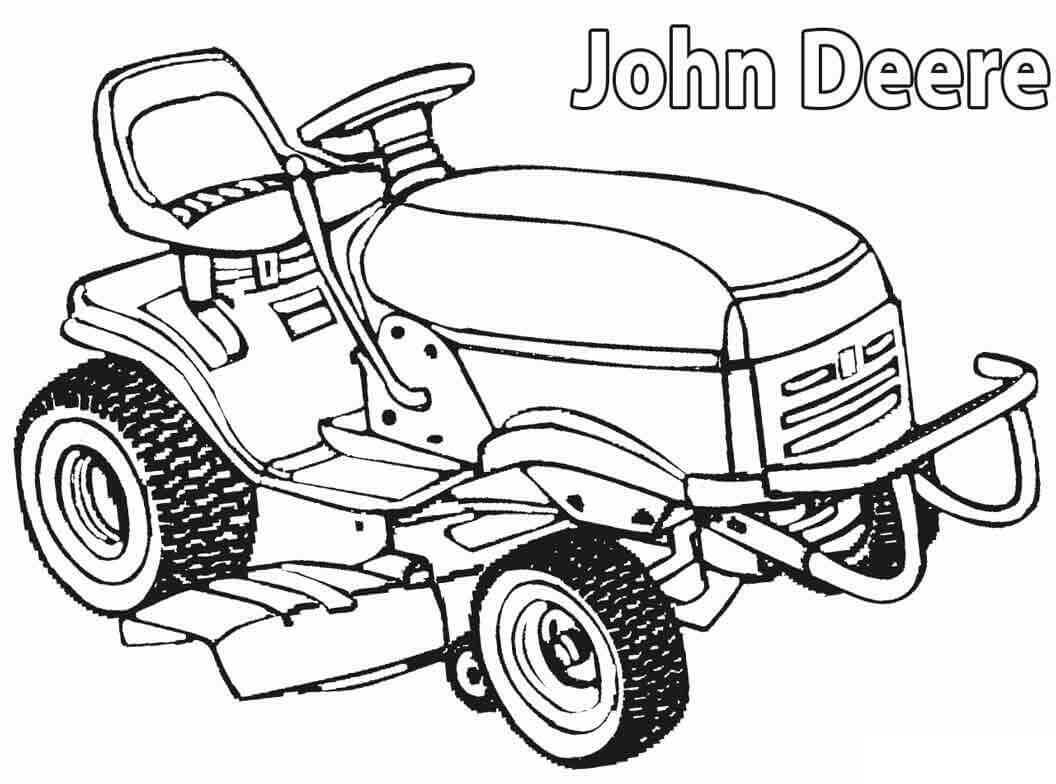 Dibujos de John Deere 3 para colorear