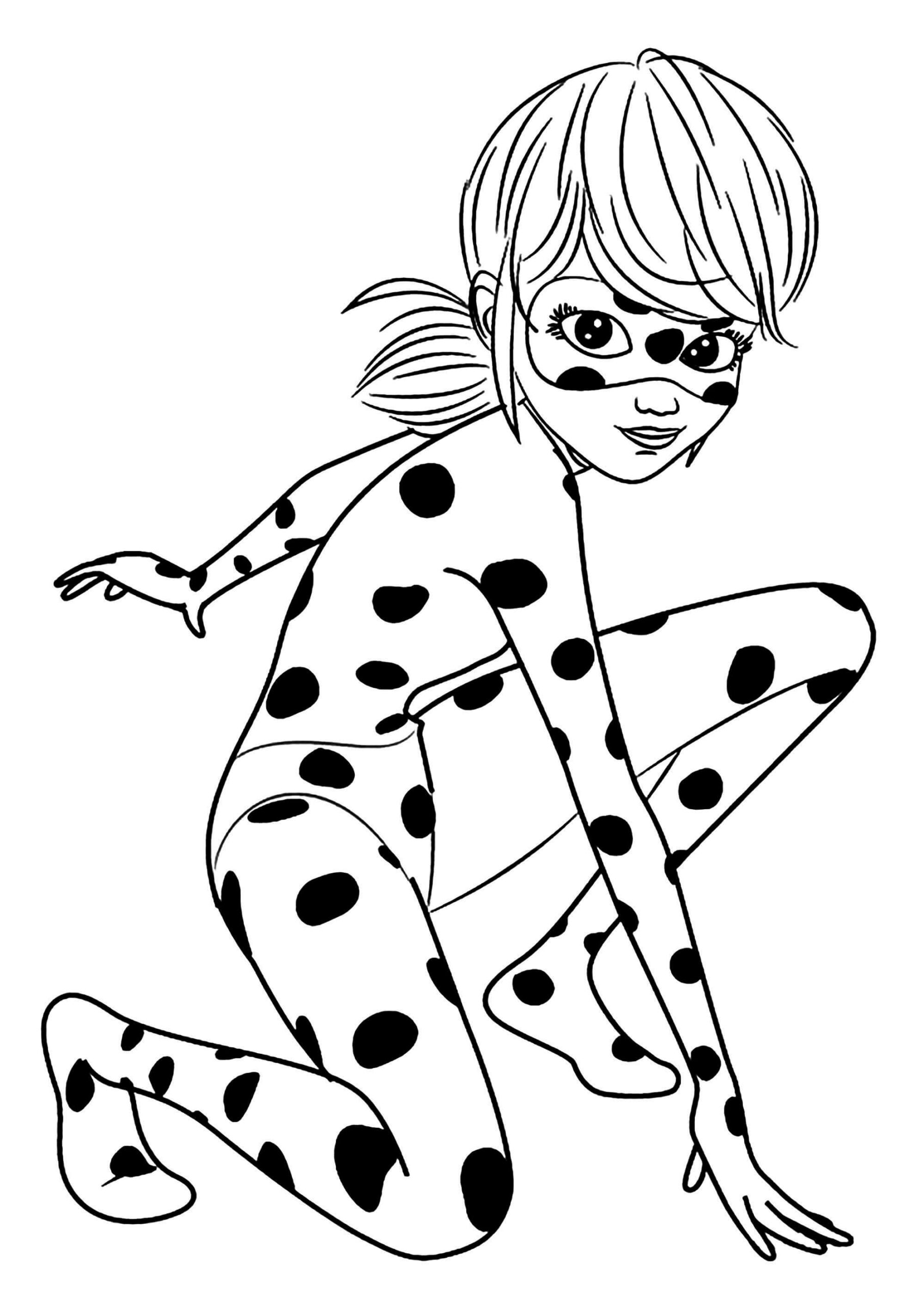 Dibujos de Ladybug Spaß para colorear