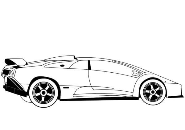 Dibujos de Lamborghini Imágenes Gratis para colorear