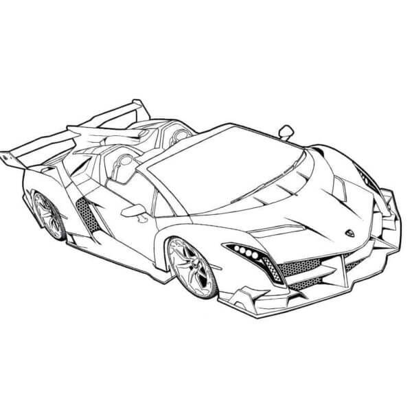 Dibujos de Lamborghinis Normales para colorear