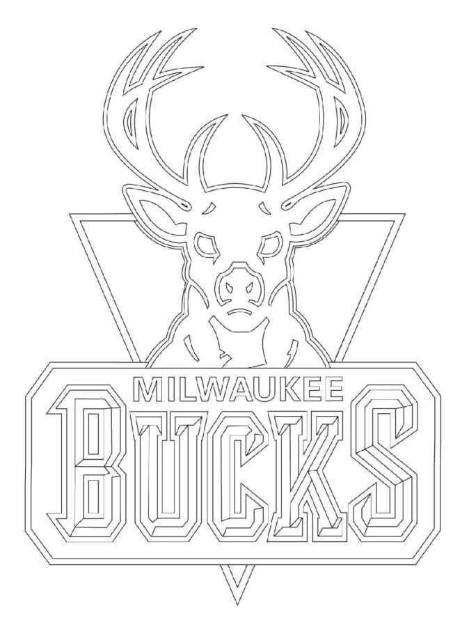 Logotipo De Bucks para colorir