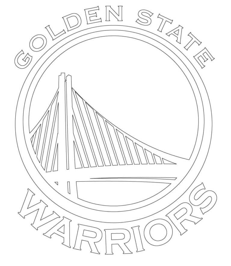 Logotipo De Guerreros para colorir