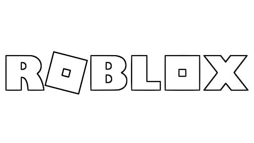 Logotipo De Roblox para colorir