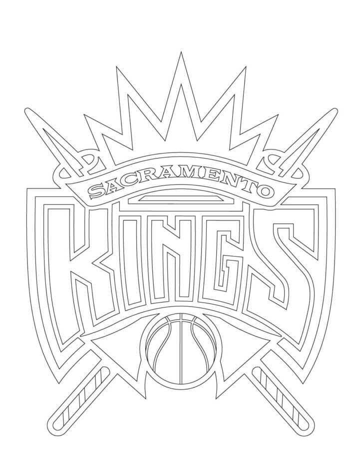 Logotipo Del Club Sacramento para colorir
