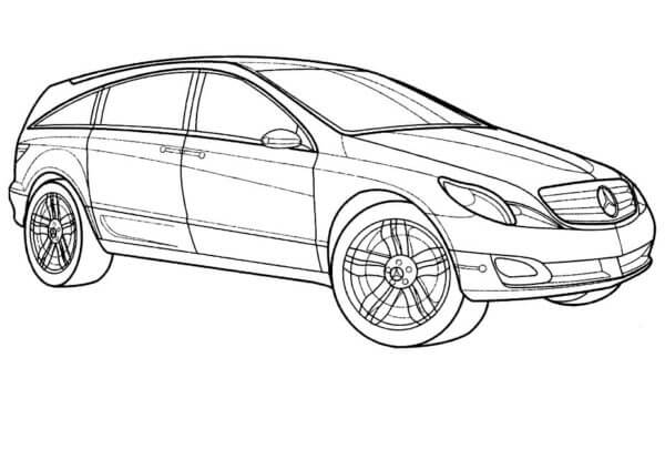 Mercedes-Benz Vision GST para colorir