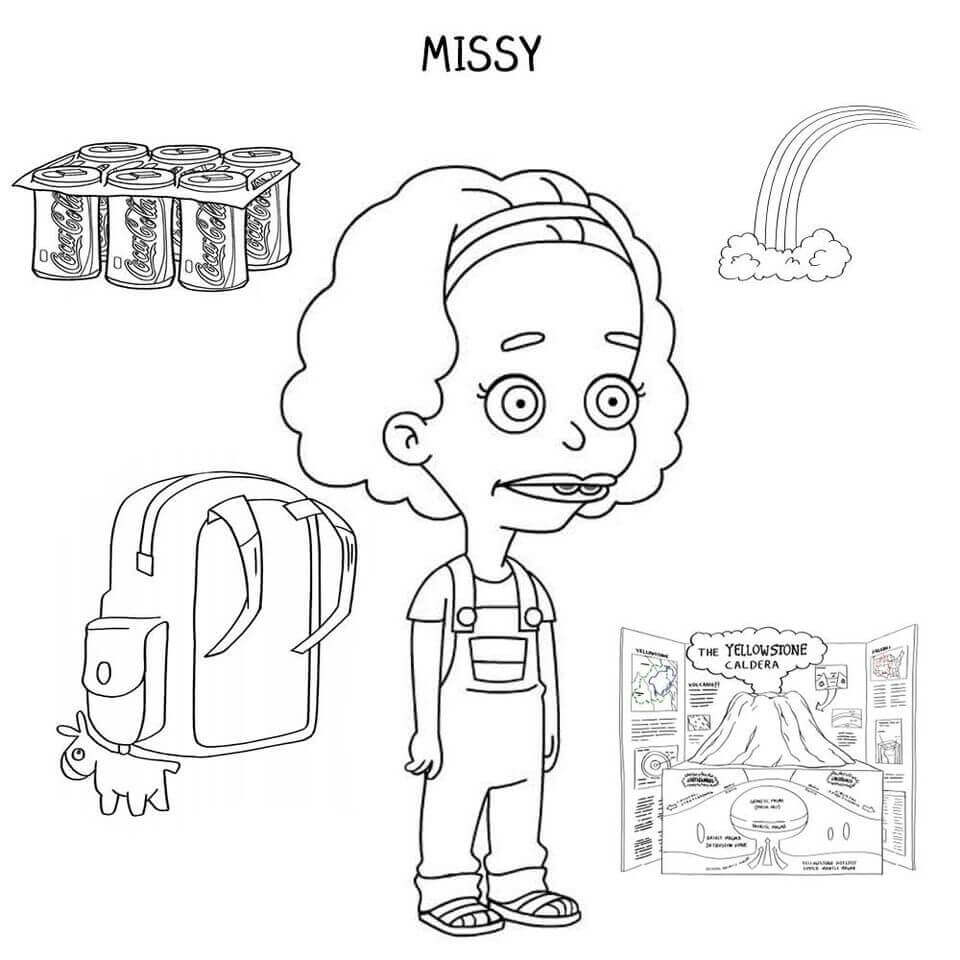 Dibujos de Missy para colorear