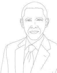 Obama Básico para colorir