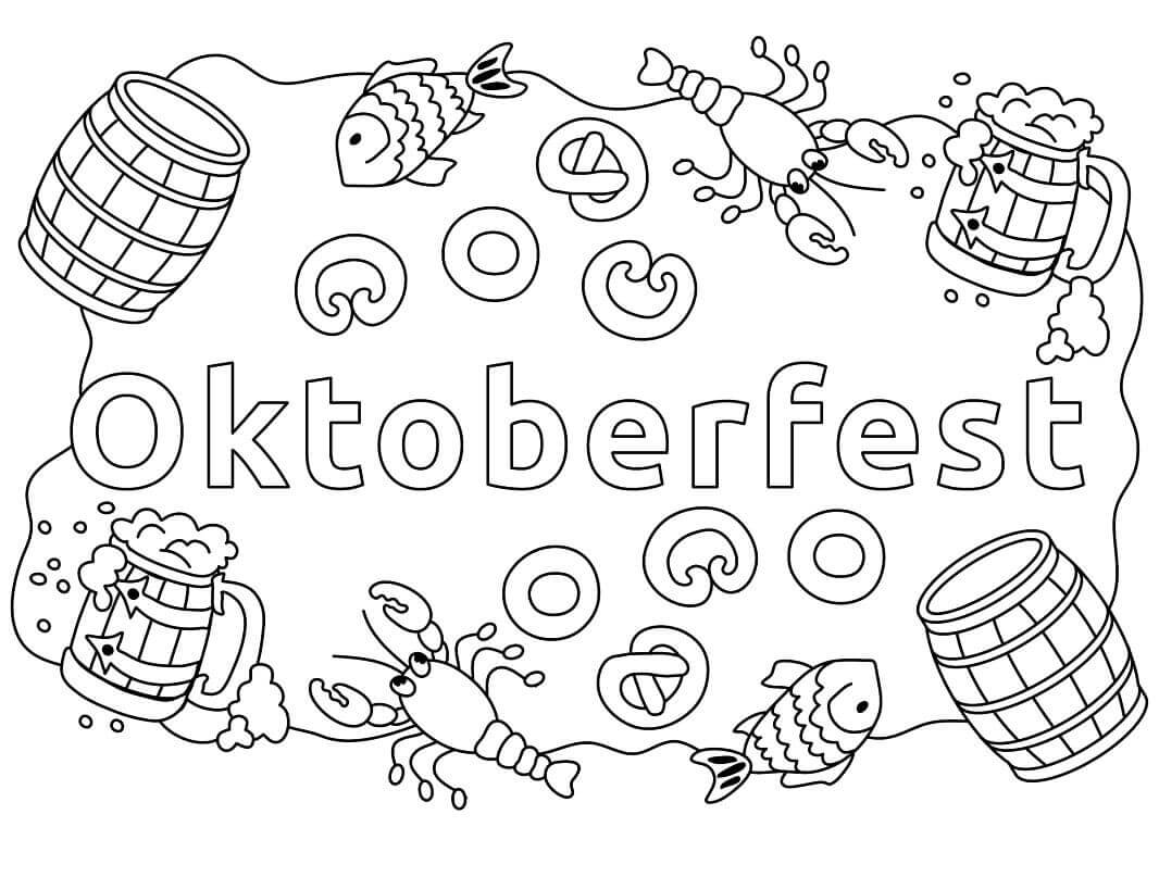 Dibujos de Oktoberfest 6 para colorear