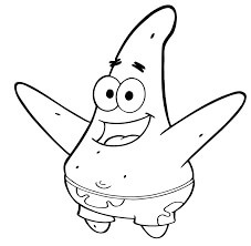 Patrick Star de Bob Esponja para colorir