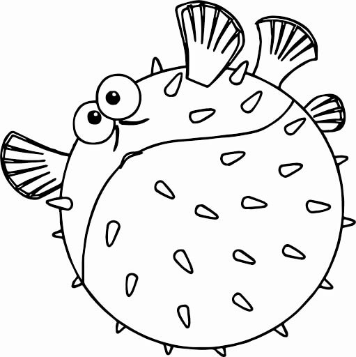 Dibujos de Pez Nemo para colorear