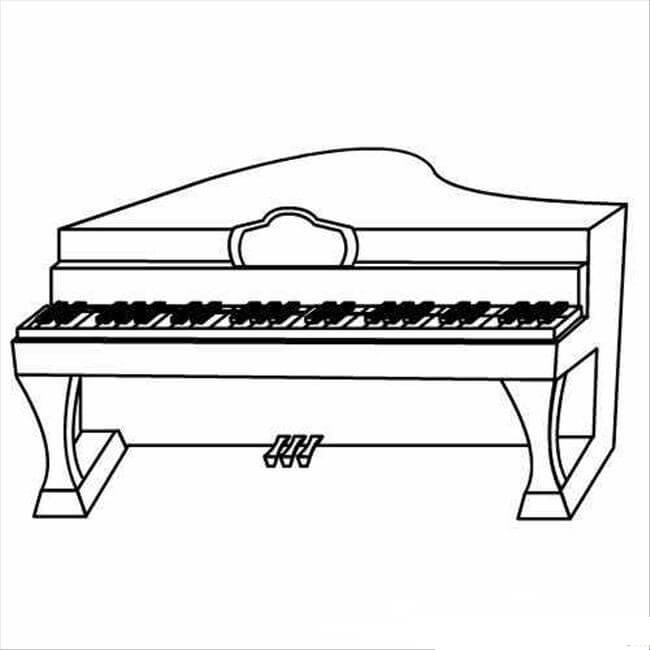 Piano Perfecto para colorir