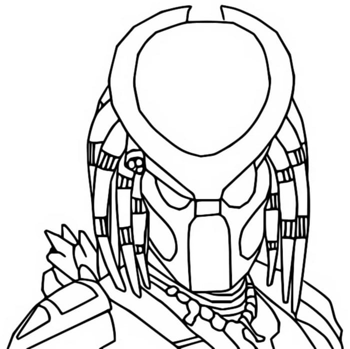 Dibujos de Predator 18 para colorear
