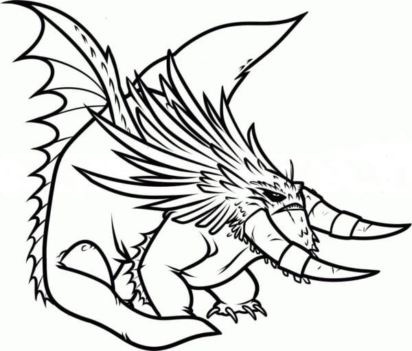 Dibujos de Rey Dragón para colorear