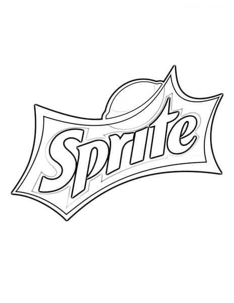 Dibujos de Sprite Del Logotipo para colorear