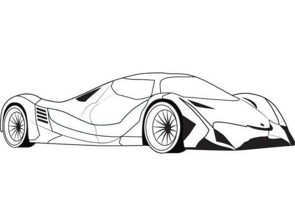 Dibujos de Tan Grande Lamborghini para colorear