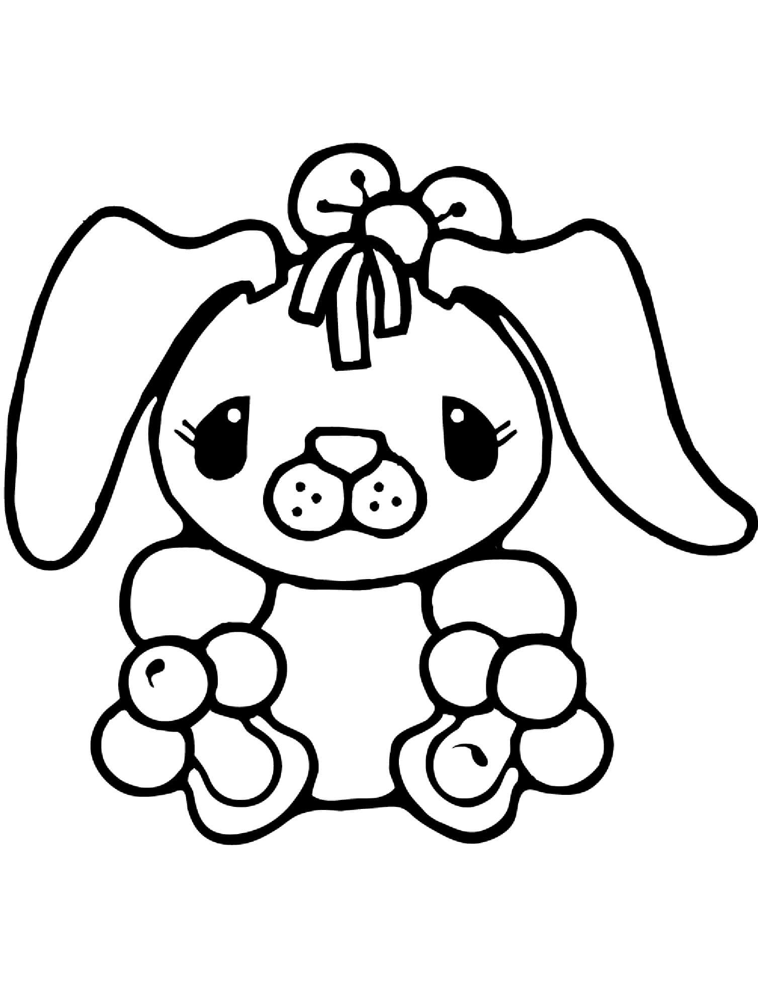 Dibujos de Tiny Conejo para colorear