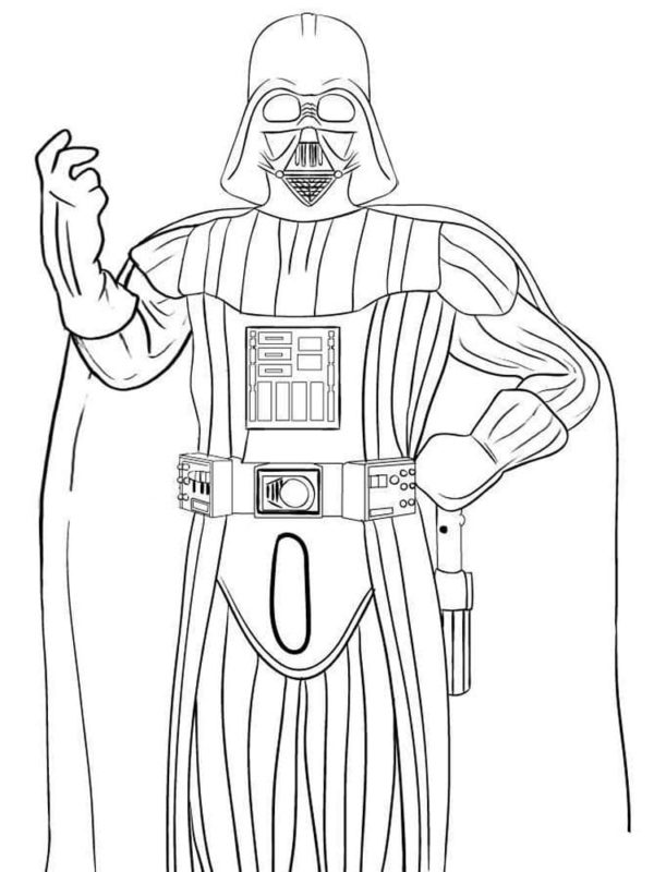 Dibujos de Un Jedi Llamado Anakin Skywalker para colorear
