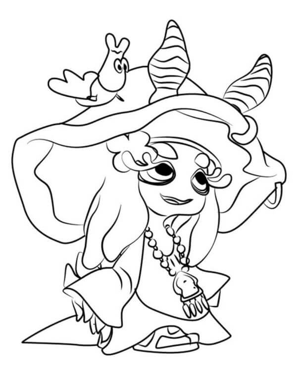 Splatoon coloring pages
