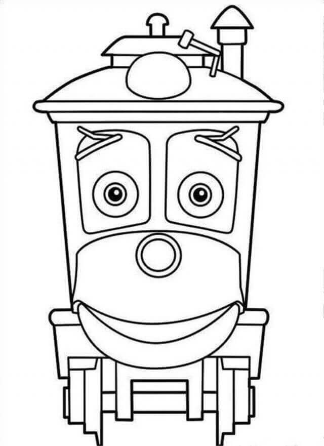 Zephie de Chuggington para colorir