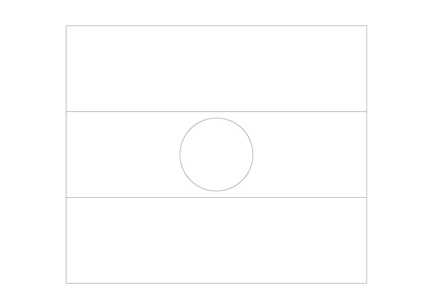 Bandera de n ger para colorear imprimir e dibujar coloringlib