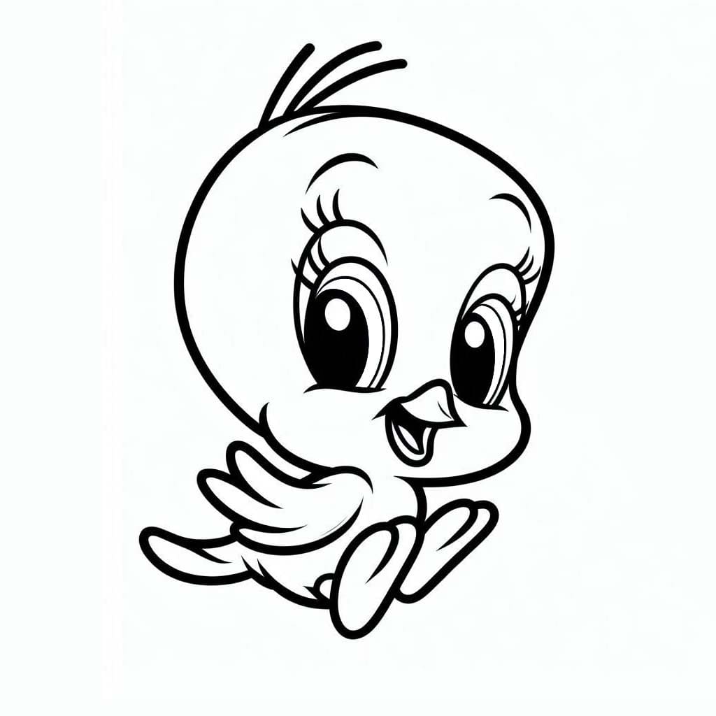 Pájaro Piolin 2 para colorear, imprimir e dibujar – ColoringLib