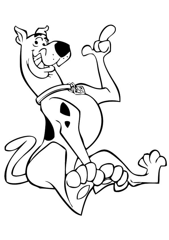 Scooby Doo Divertido para colorear, imprimir e dibujar – ColoringLib