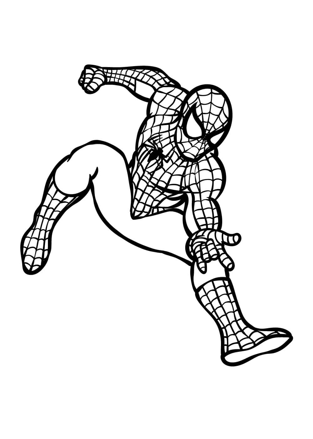 Spiderman free Idea Värityskuva