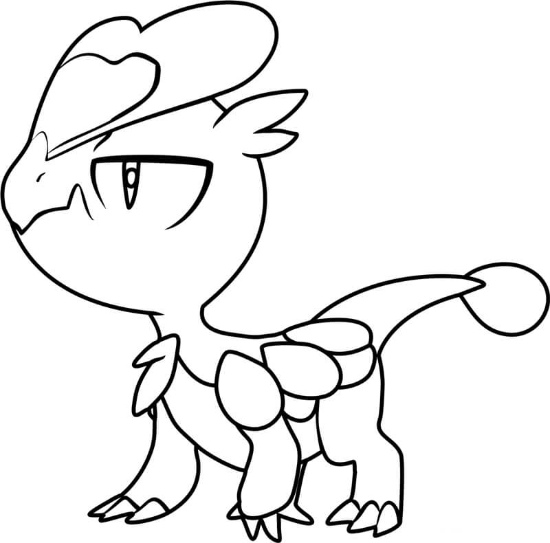Jangmo Pokemon Värityskuva