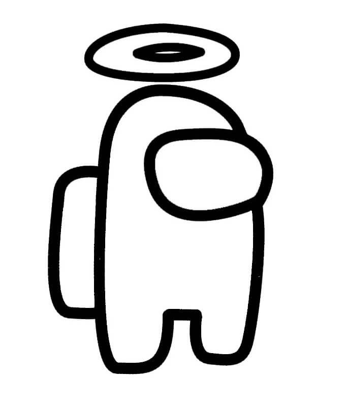 Keskuudessamme Angel Skin Värityskuva