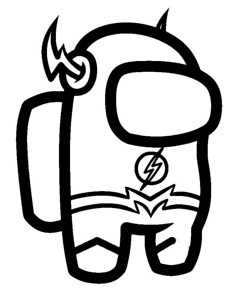 Keskuudessamme Flash Skin Värityskuva