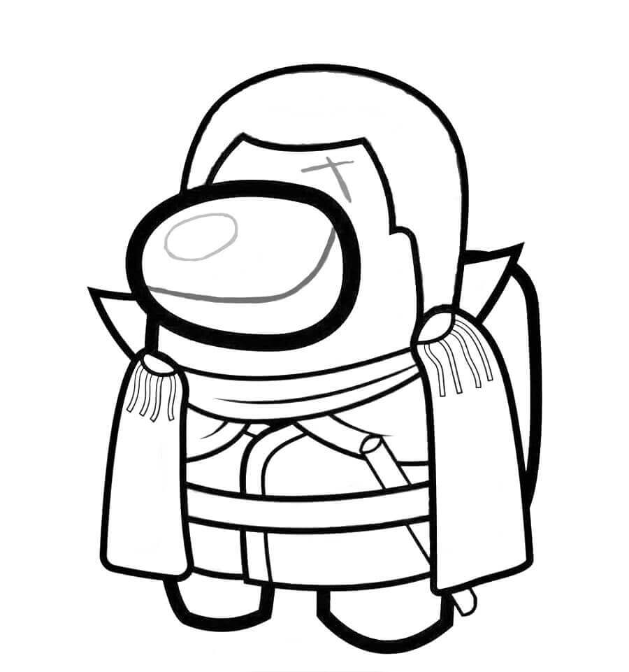 Keskuudessamme Fujitora Skin Värityskuva