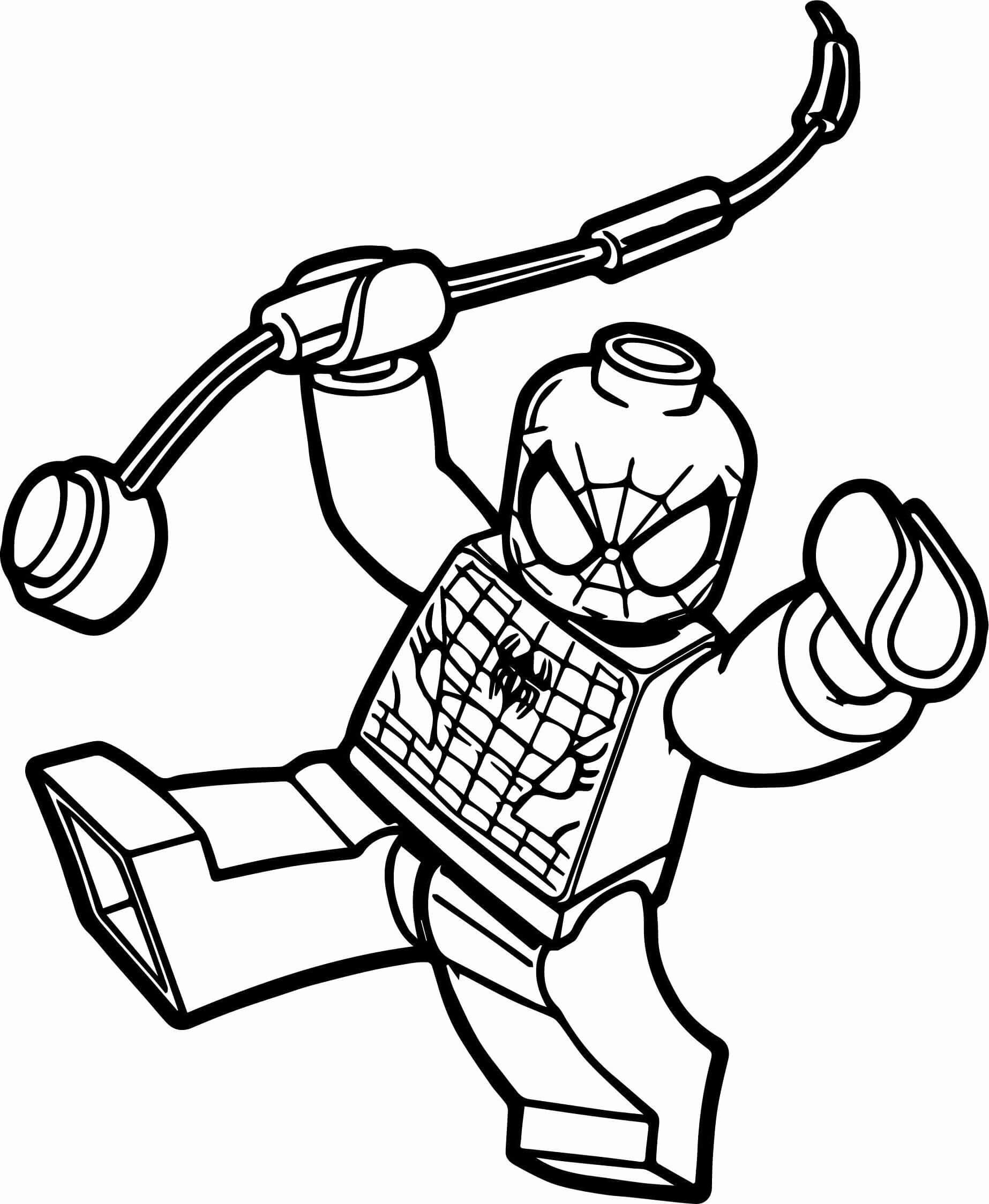 Lego Spider-Man Värityskuva
