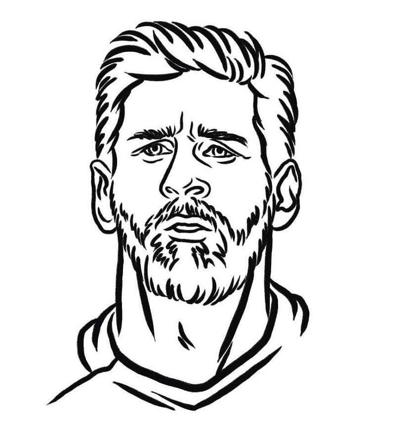 Lionel Messi Värityskuvat